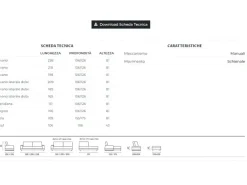 Online Divano in Pelle stile design modello Movie scontato - 31% Divani