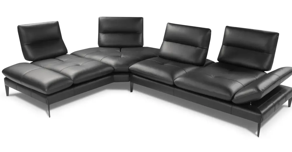 Divano in Pelle stile design modello Monnalisa 2019 cbck scontato - 48%^Nicoletti Home Best