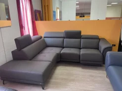 Nicoletti Home Divano in Pelle stile moderno modello Charleston scontato - 22%- Divani