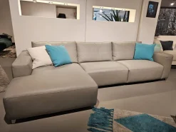 Divanidea Divano in Pelle stile moderno modello Horizon scontato - 32%- Divani