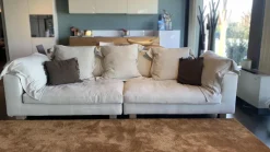 Hot Divano in Tessuto modello Nebula nine sofa 280x110 fiber a prezzo riservato Divani