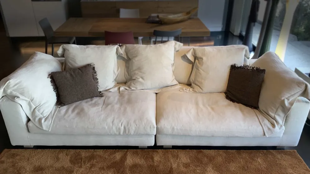 Hot Divano in Tessuto modello Nebula nine sofa 280x110 fiber a prezzo riservato Divani