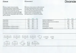 Divanidea Divano in Tessuto modello Avenue a prezzo riservato- Divani