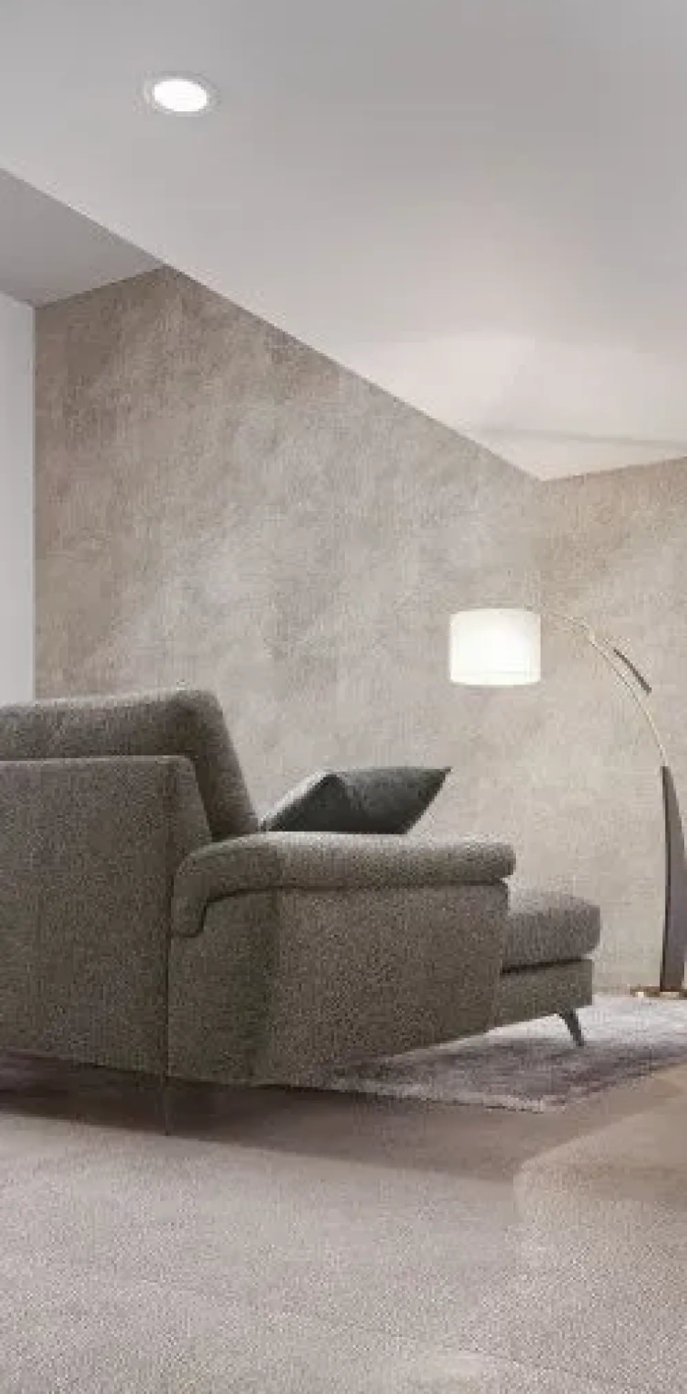 Le Comfort Divano in Tessuto stile design modello Cupido scontato - 50%- Divani