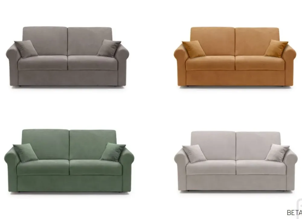 Divano in Tessuto stile design modello Beta scontato - 39%^Mobilificio Bellutti Best