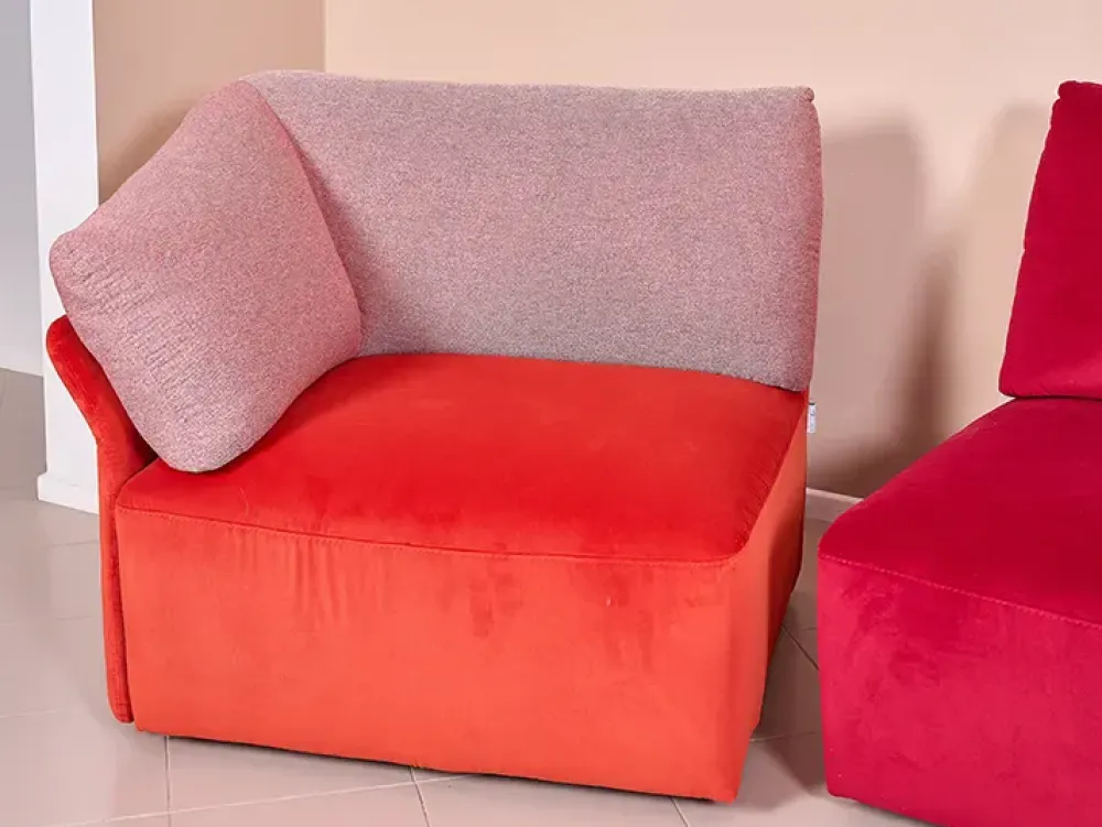 Divano in Tessuto stile design modello Ibis_2 art. 1156_2 scontato - 60%^Calia