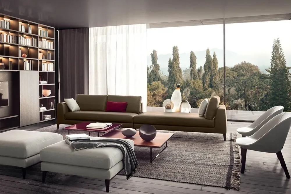 Divano in Tessuto stile design modello Time scontato - 30%^Pianca Sale