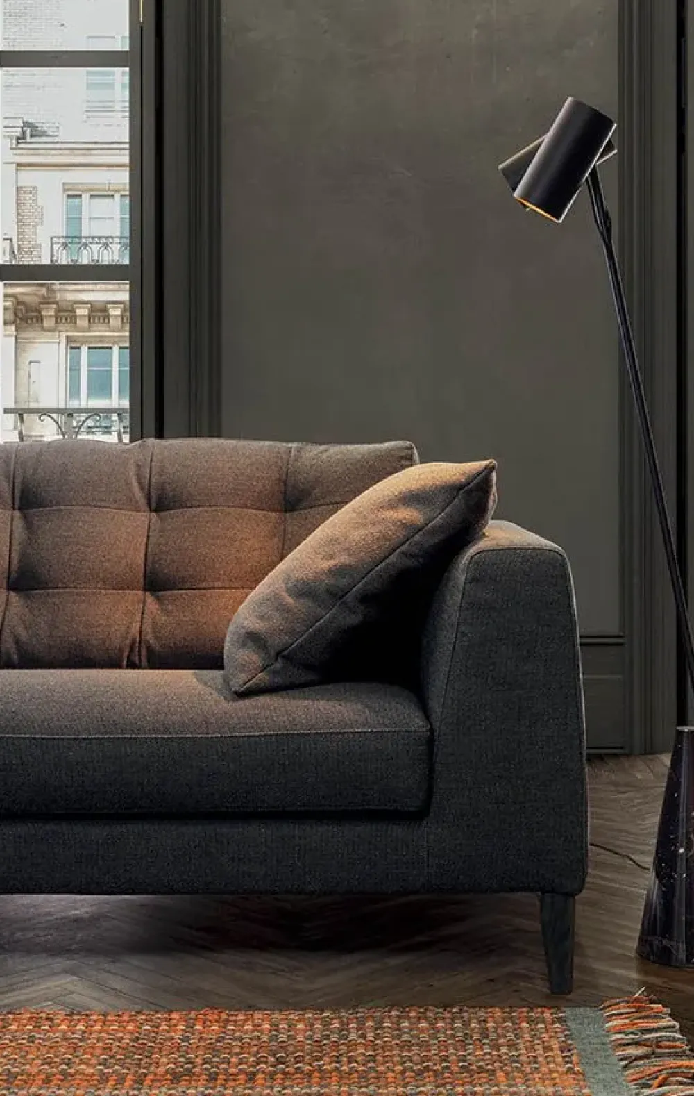 Divano in Tessuto stile design modello Time scontato - 30%^Pianca Sale