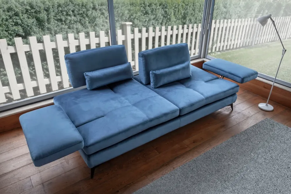 Nicoletti Home Divano in Tessuto stile design modello Serena 2019 nanb scontato - 48%- Divani