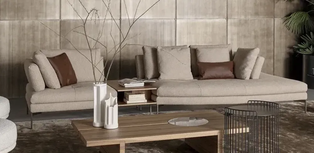 Bonaldo Divano in Tessuto stile design modello Aliante scontato - 25%- Divani