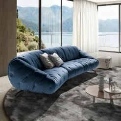 Max Divani Divano in Tessuto stile design modello Globo scontato - 55%- Divani