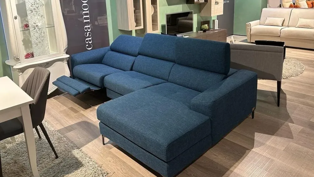 Clearance Divano in Tessuto stile moderno modello Megan scontato - 67% Divani