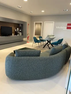 Franco Ferri Divano in Tessuto stile moderno modello Laguna scontato - 50%- Divani