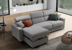 Outlet Divano in Tessuto stile moderno modello Carla 18 scontato - 15% Divani Letto|Divani