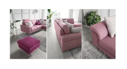 New Divano in Tessuto stile moderno modello Papilio scontato - 35% Divani