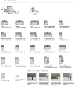 Divano in Tessuto stile moderno modello Avalon scontato - 35%^Samoa Discount