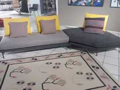 Samoa Divano Isla tessuto in poliuretano   in Offerta Outlet- Divani