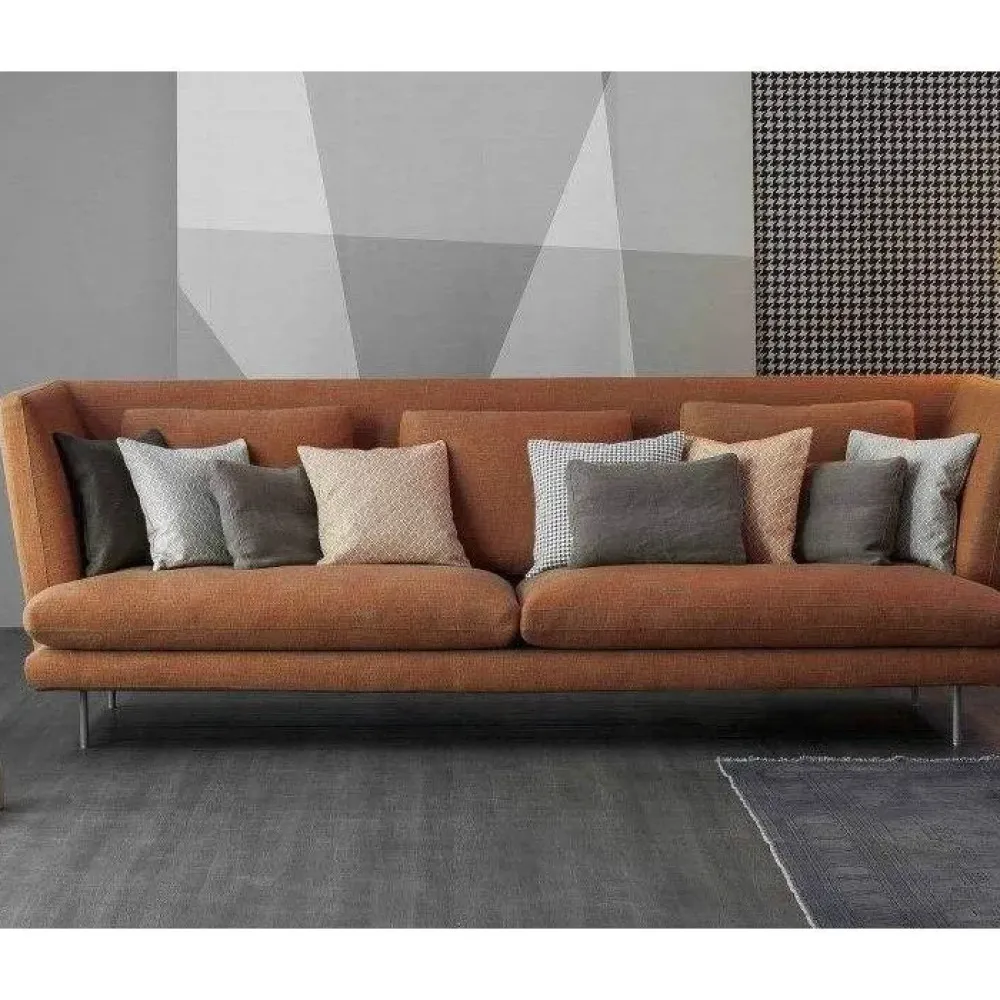 Divano Lars tessuto in poliuretano in Offerta Outlet^Bonaldo Online