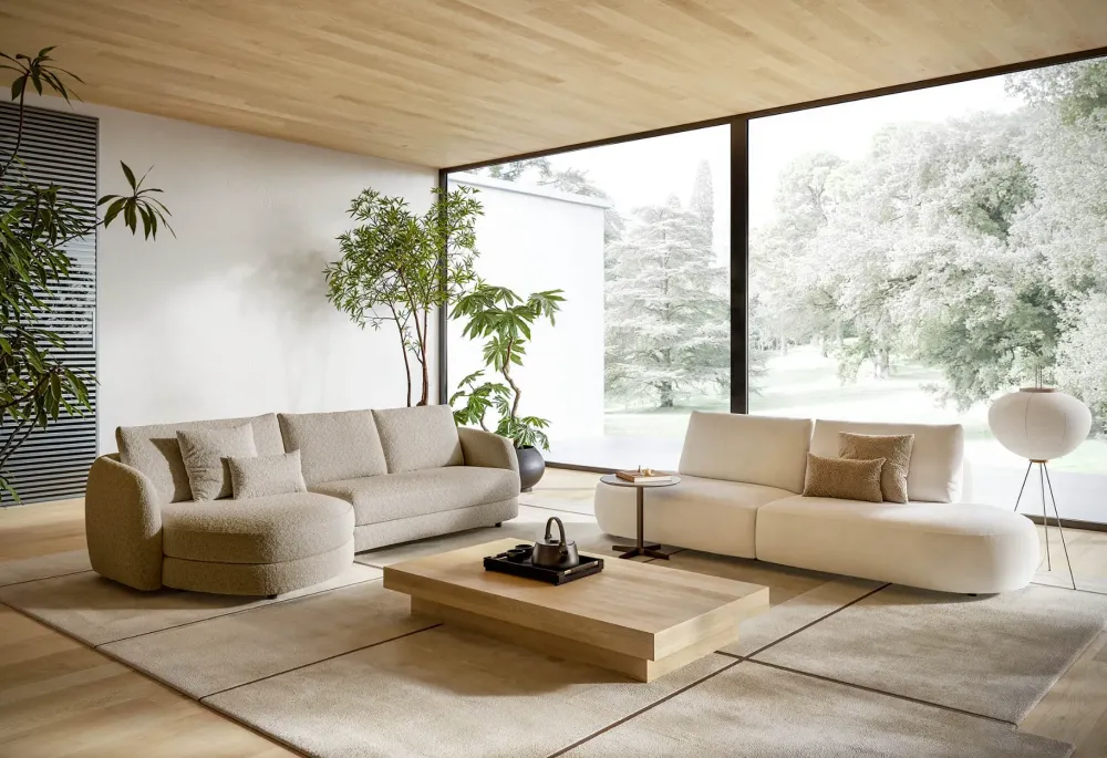 Le Comfort Divano Togo 3 posti PREZZI OUTLET sconto 19%- Divani