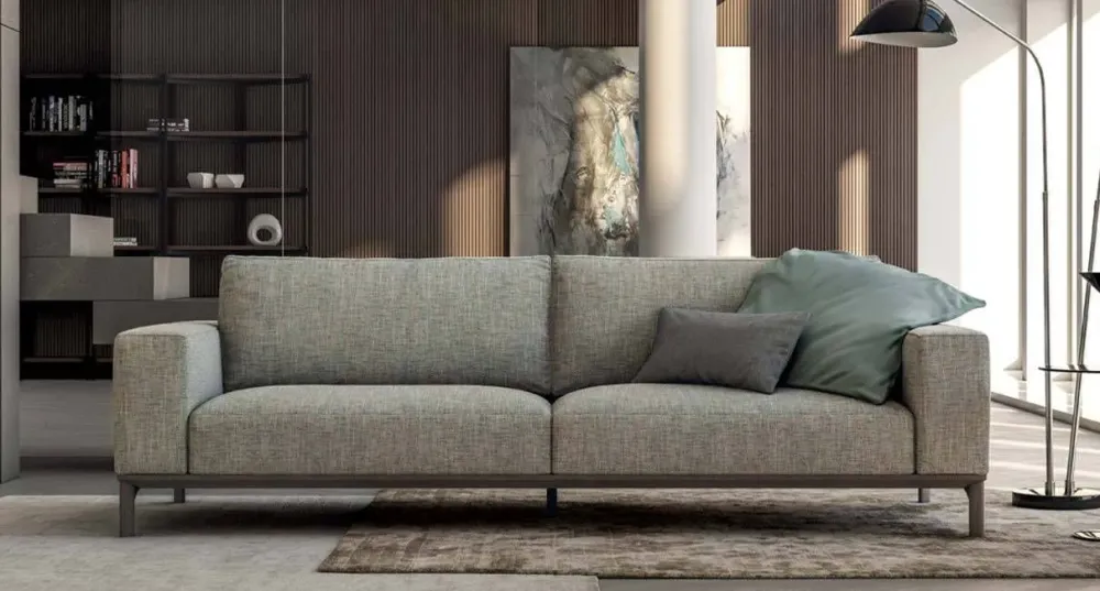 Best Divano Leonard in Tessuto sfoderabile di scontato 30% Divani