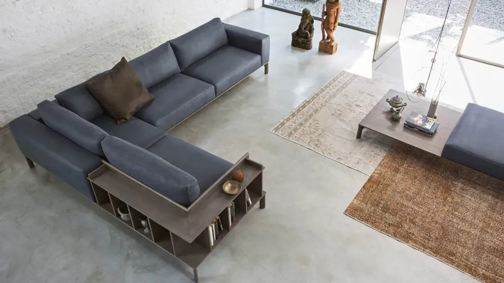 Best Divano Leonard in Tessuto sfoderabile di scontato 30% Divani