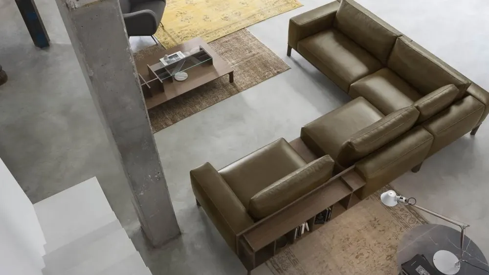 Best Divano Leonard in Tessuto sfoderabile di scontato 30% Divani