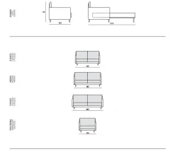Divano letto Argo PREZZI OUTLET^Md work Clearance