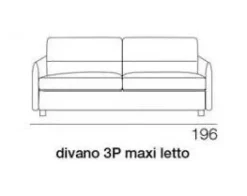 Hot Divano letto Cinzia : SCONTO ESCLUSIVO Divani Letto|Divani