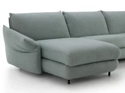 Diotti.com Divano Letto con penisola Dover outlet di a prezzo ribassato- Divani