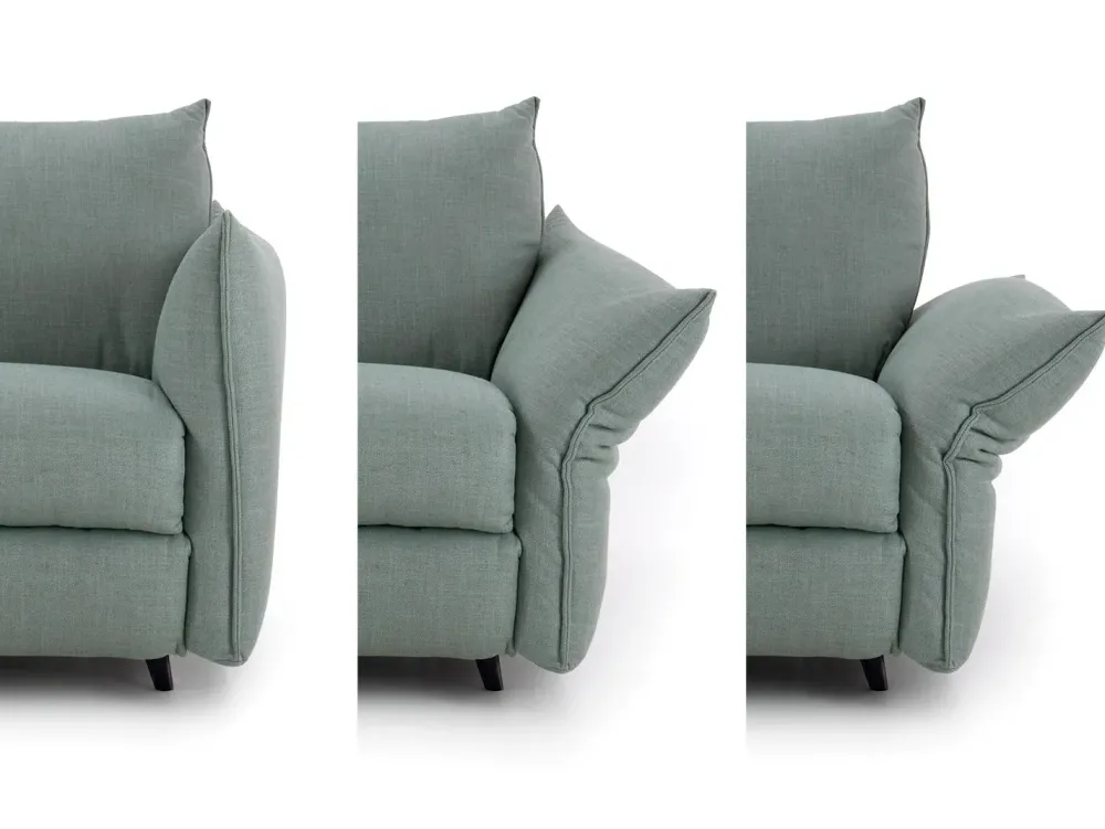 Diotti.com Divano Letto con penisola Dover outlet di a prezzo ribassato- Divani