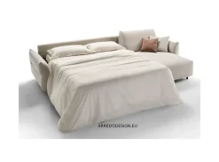New Divano Letto con penisola modello Elba di con forte sconto Divani