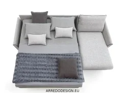 Online Divano Letto con penisola modello Bali di in offerta Divani