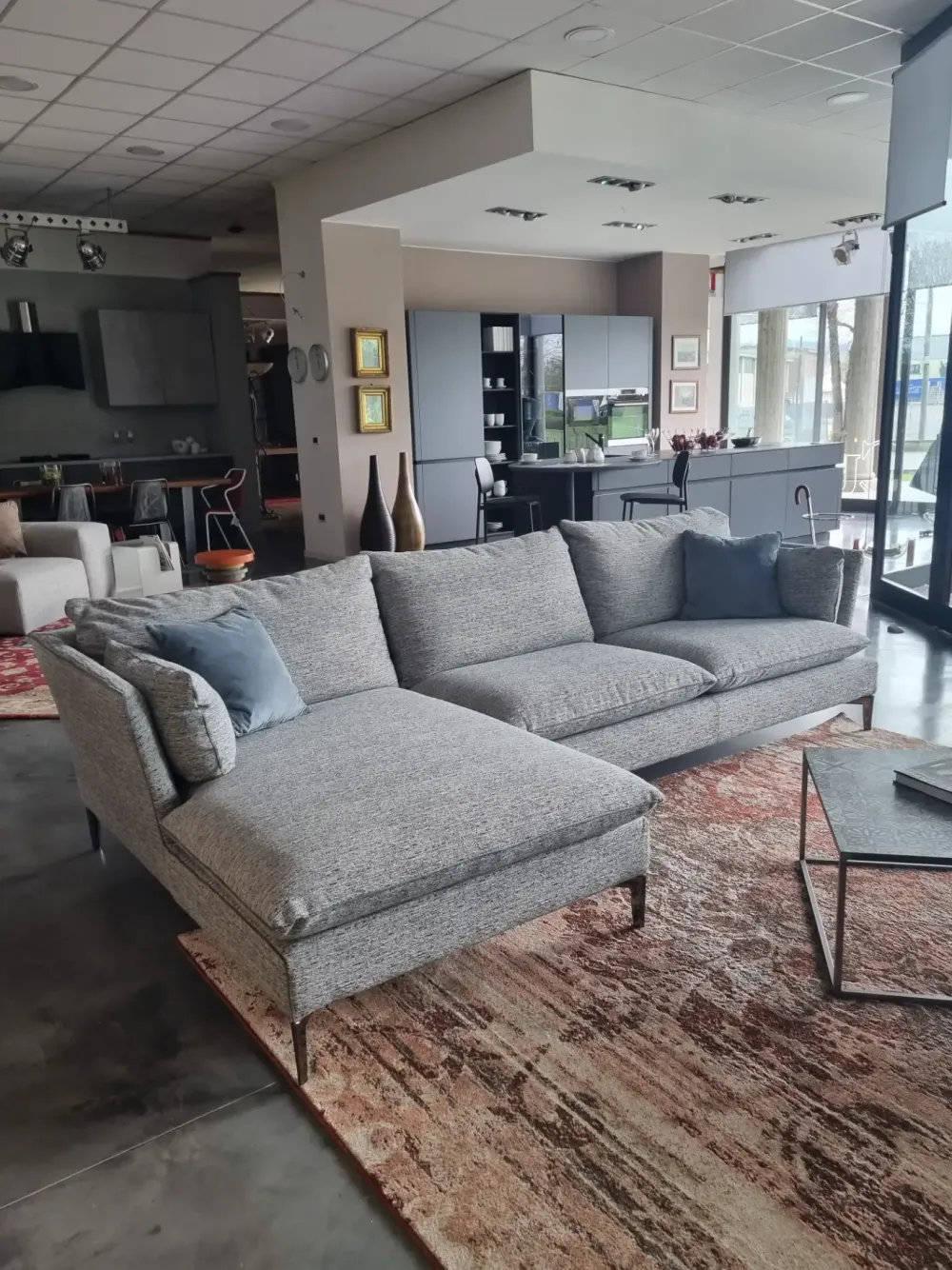 Divano Letto con penisola modello Joy di in offerta^Cava Divani Online