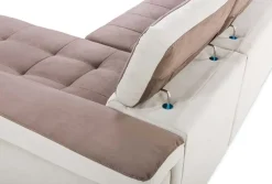 Divano letto Divano con letto e penisola contenitore vai colori in Offerta Outlet^Md work Clearance