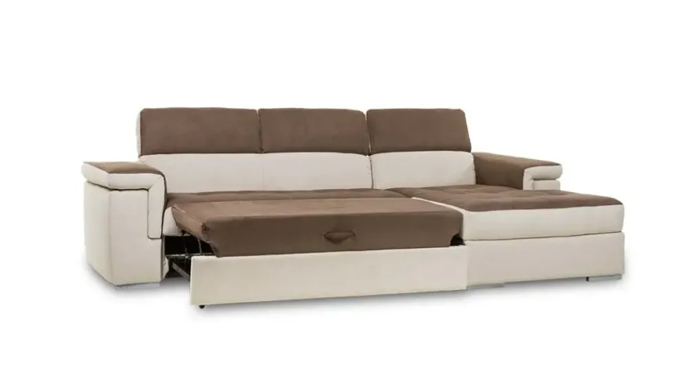 Divano letto Divano con letto e penisola contenitore vai colori in Offerta Outlet^Md work Clearance