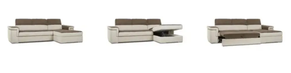 Divano letto Divano con letto e penisola contenitore vai colori in Offerta Outlet^Md work Clearance