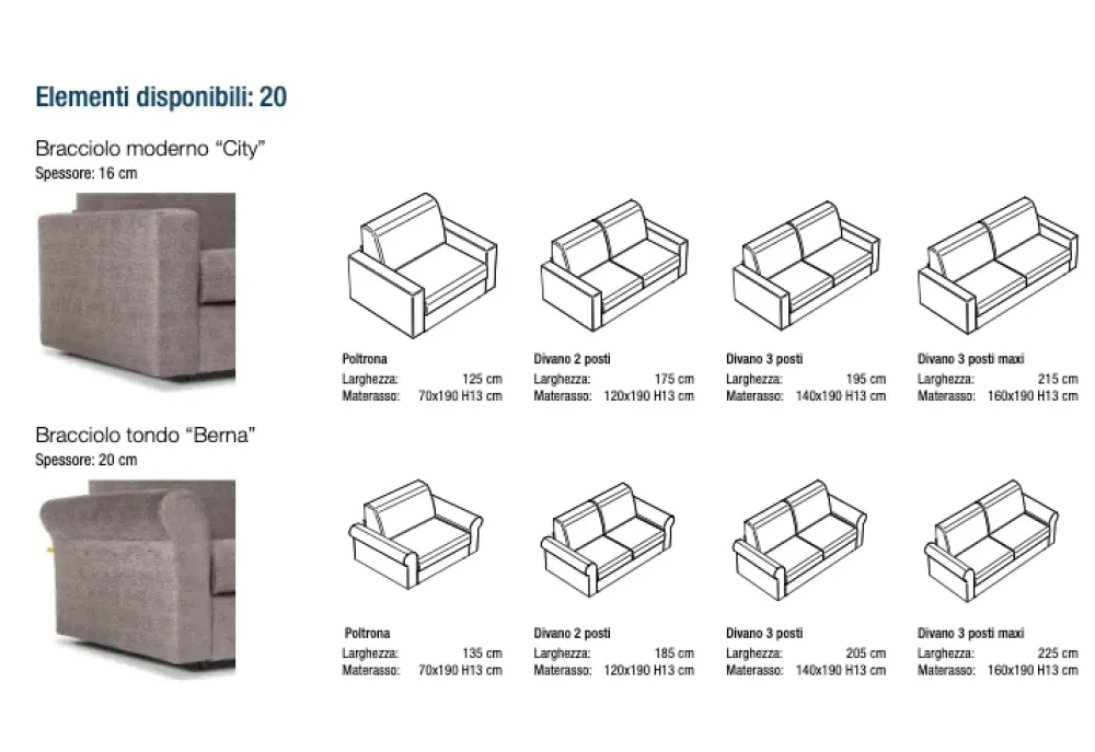 Divano letto Essence PREZZI OUTLET^Collezione esclusiva Hot