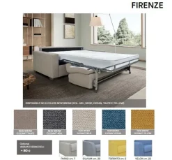Divano letto Firenze : con uno SCONTO ESCLUSIVO del 50%^Sofangel Online