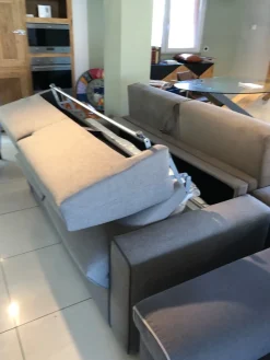 Online Divano letto in Tessuto Divano letto con materasso alto 20cm   Divani Letto|Divani