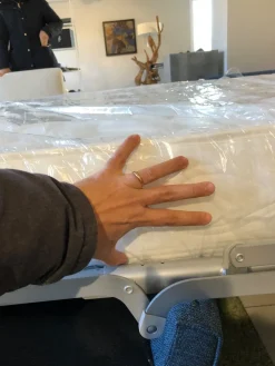 Online Divano letto in Tessuto Divano letto con materasso alto 20cm   Divani Letto|Divani