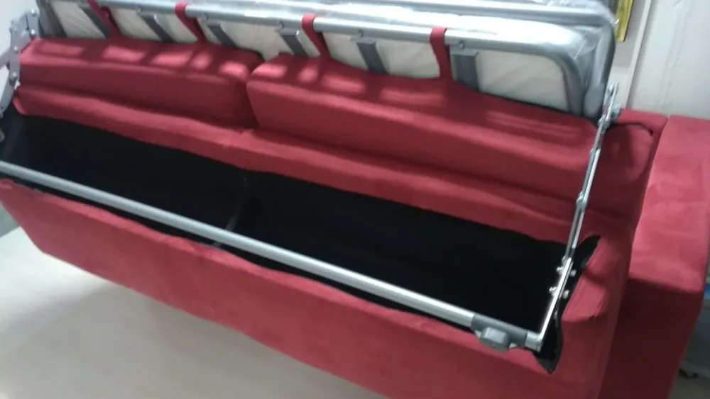 Hot Divano letto microfibra in poliuretano in Offerta Outlet Divani Letto|Divani