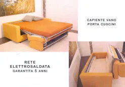 Diva Design Divano letto modello Ambra di a prezzi outlet- Divani Letto|Divani