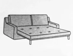 Hot Divano letto modello Young di Divani Letto|Divani