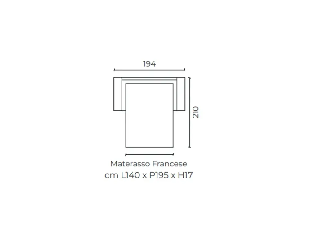 Divaletti Divano letto Partenope a prezzo scontato- Divani Letto|Divani