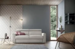 Felis Divano letto tessuto in poliuretano in Offerta Outlet- Divani Letto|Divani