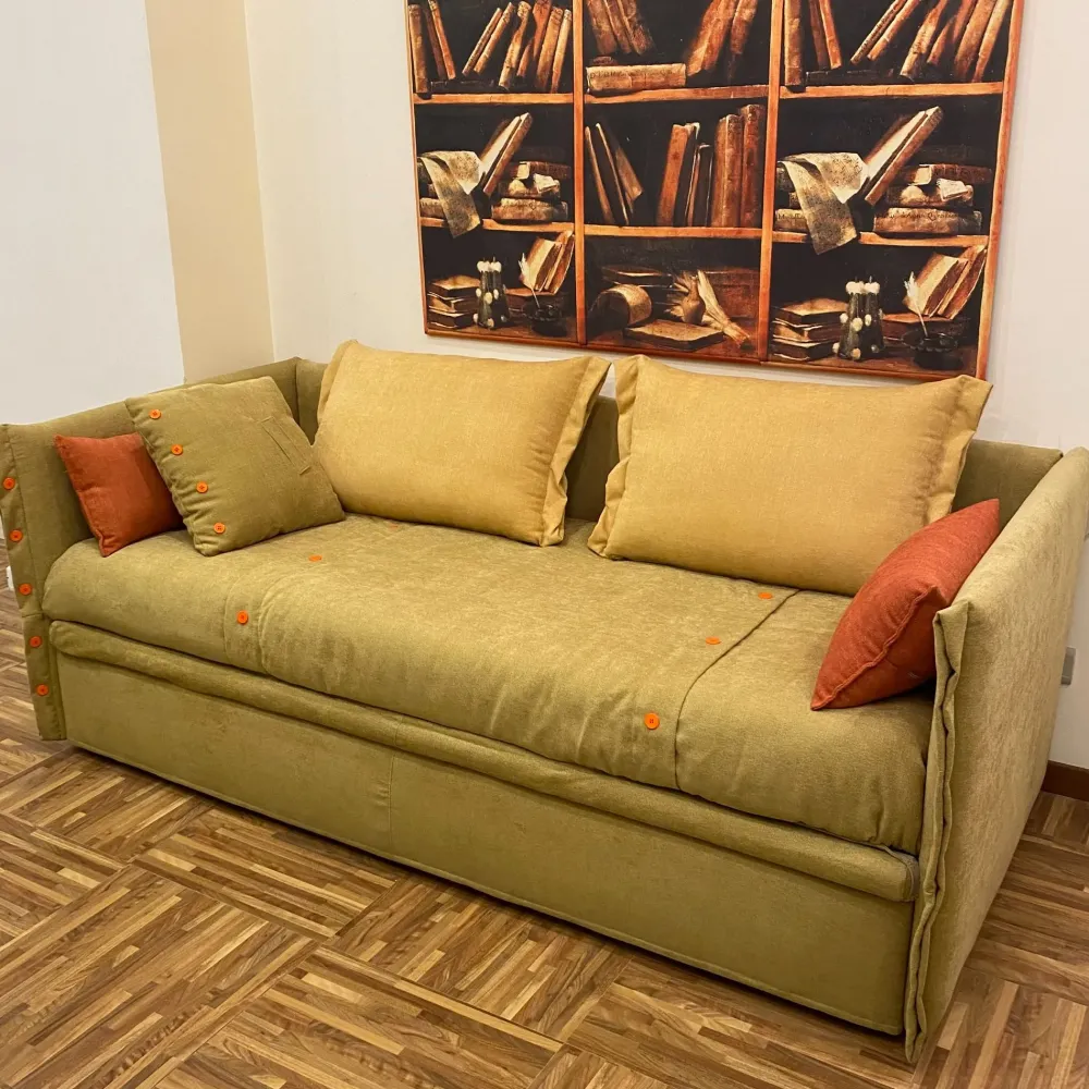 Outlet Divano letto tessuto in poliuretano a prezzo Outlet Divani|Divani Letto