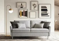 Outlet Divano letto tessuto in poliuretano   a prezzo Outlet Divani Letto|Divani