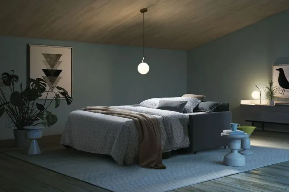 Le Comfort Divano letto tessuto in poliuretano Lecomfort a prezzo scontato- Divani Letto|Divani
