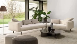 Flou Divano Lineare a 3 posti Binario di : prezzo su richiesta- Divani