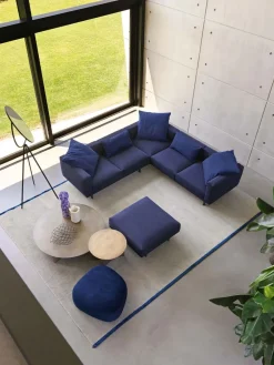 Flou Divano Lineare a 3 posti Binario di : prezzo su richiesta- Divani